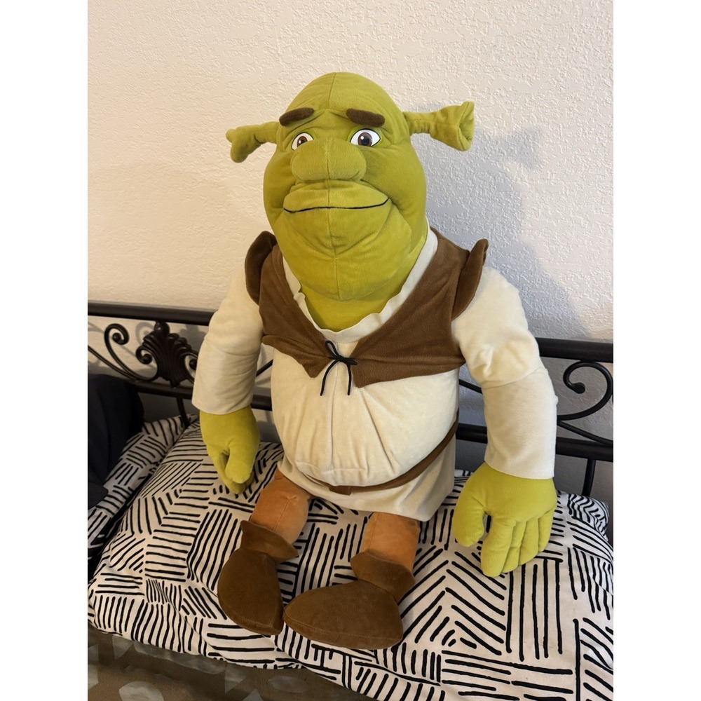 Shrek 2 Namco 2004 SHREK LARGE Plush. Read Details. Pickup ORLANDO, FL.